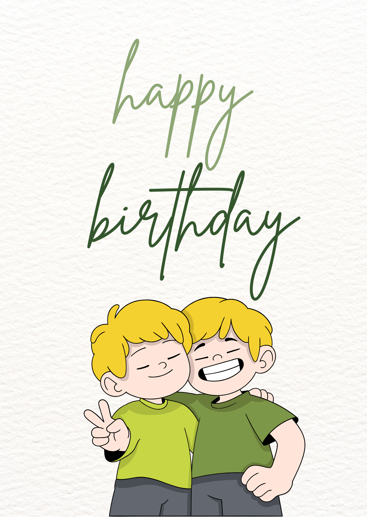 Brothers Birthday