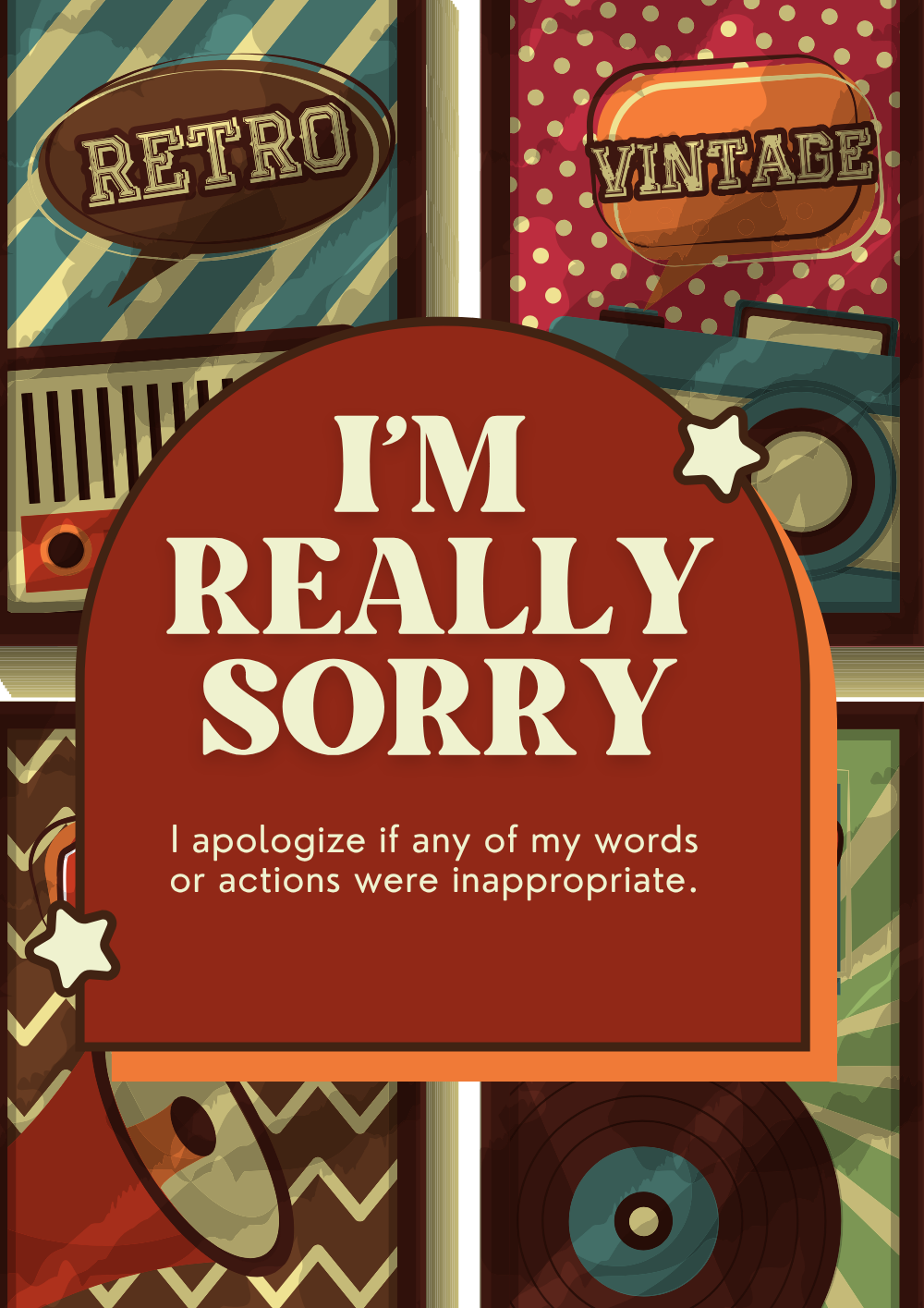 Sorry Card