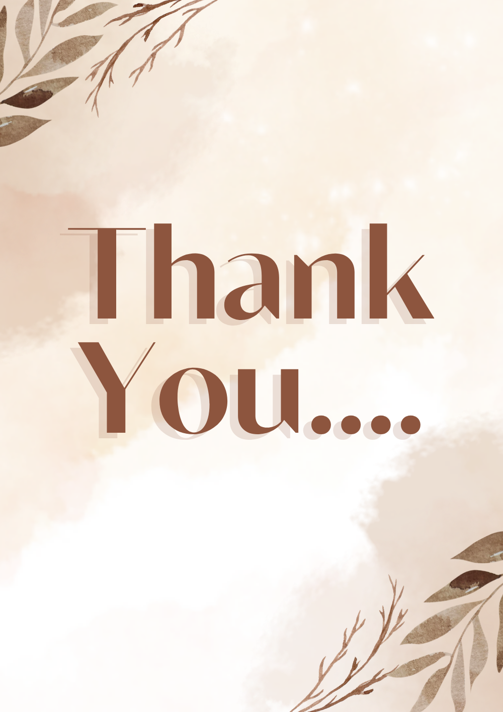 Thank You Card