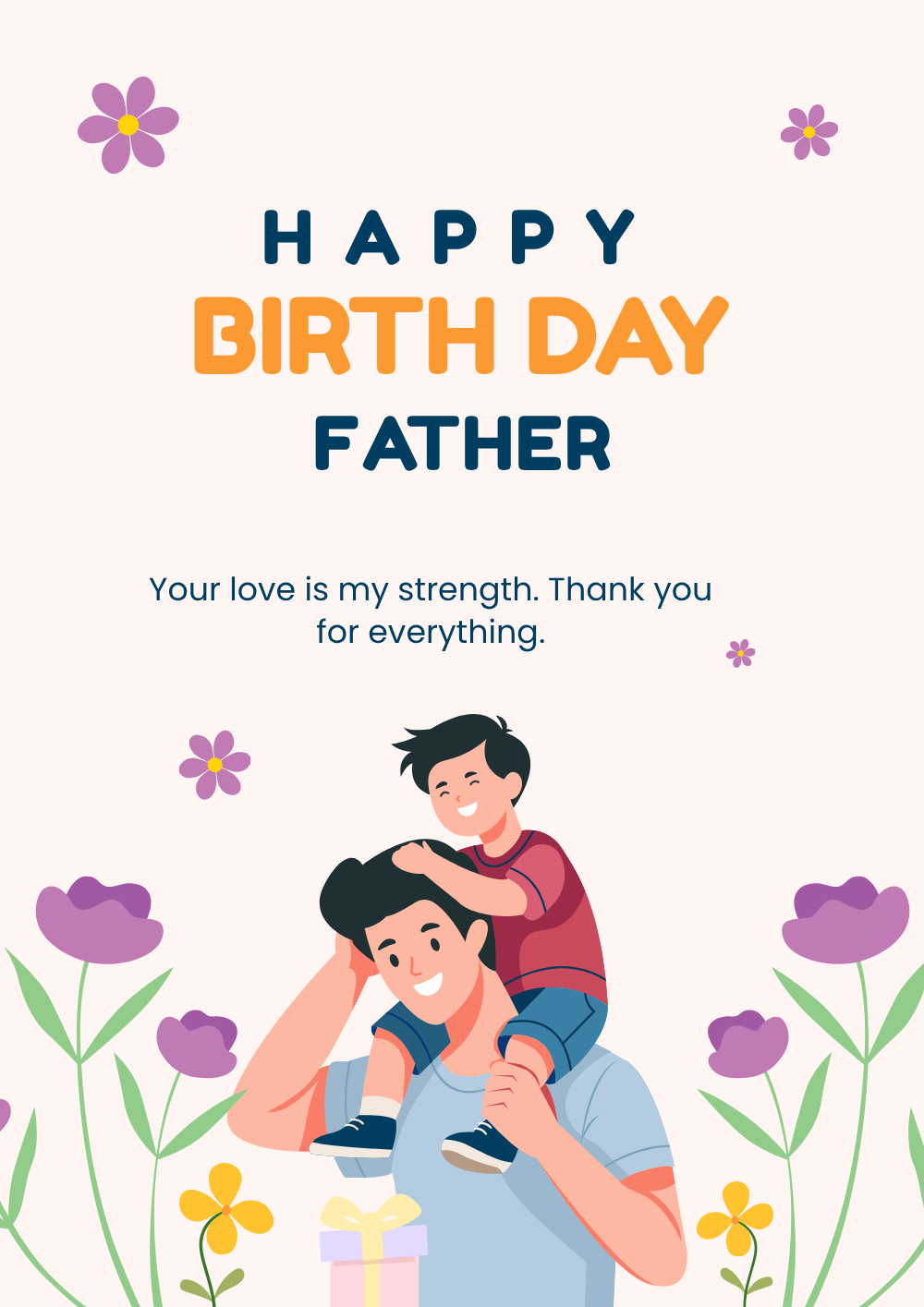 Happy Birthday Father