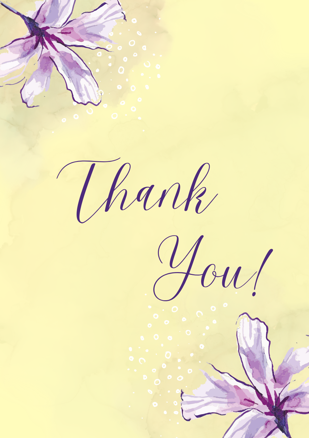 Thank You Card