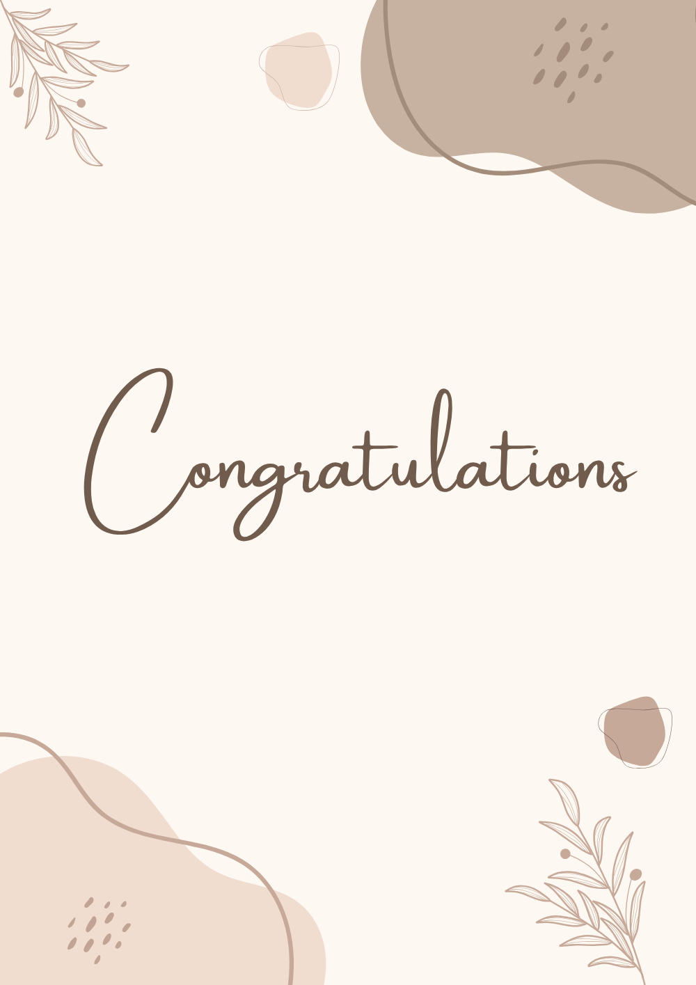Congratualation Card