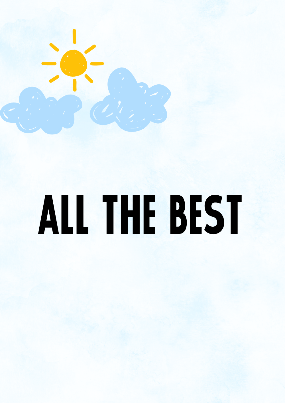 Good Luck Card