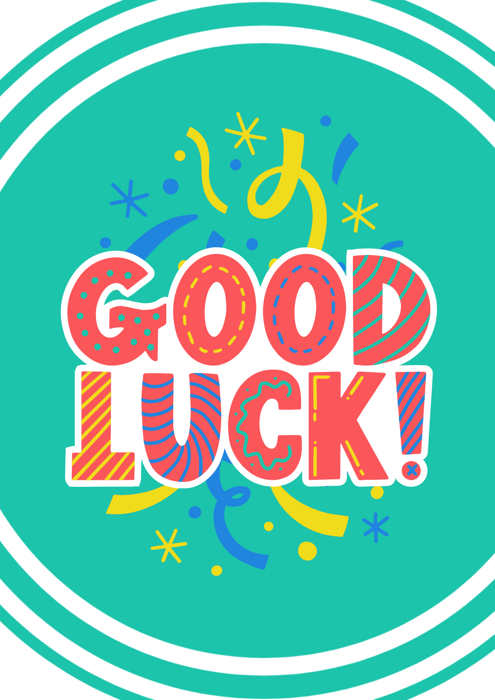 Good Luck Card
